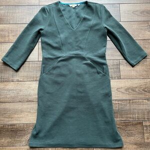 Boden Dress Women’s Size 6 Green Ribbed